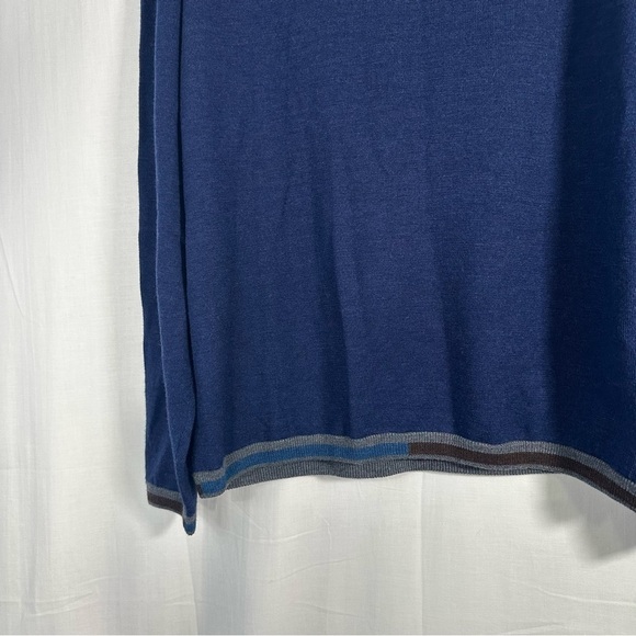 Robert Graham 100% wool sweater, size large classic grandpacore golf high end - Picture 12 of 15